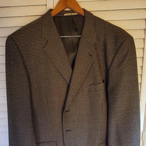Joseph Abboud for Norstrom Men's Tweed Blazer 49 Long !